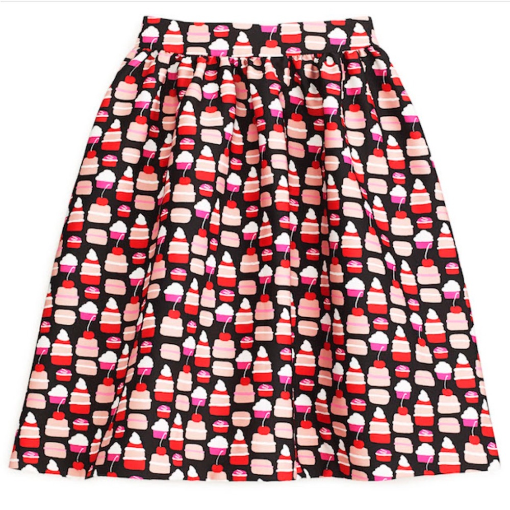 Kate Spade Multicolor A-Line Skirt